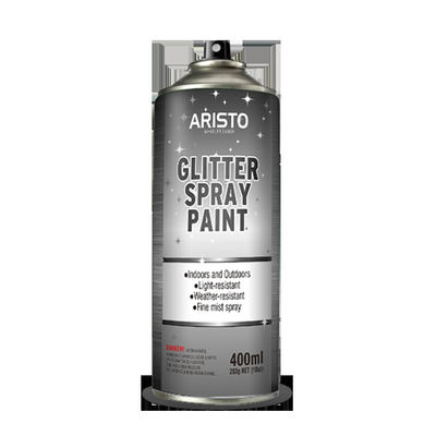 CTI Glitter Spray Paint 400ml Aristo Concentrated Nozzle สำหรับกระจกไม้
