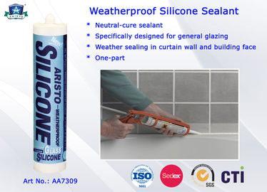 Weatherproof ป้องกันเชื้อรา Liquid Sealant Neutral ซีเมนต์สำหรับก่อสร้าง / ไฟเบอร์และภูษา