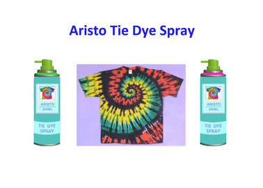 สีผ้าที่กำหนดเอง Tie Dye Spray สเปรย์แห้งเร็วผ้าสำหรับสิ่งทอ