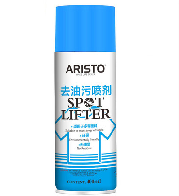 Aristo Spot Lifter Spray เป็นมิตรกับสิ่งแวดล้อม 400ml Stain Remover Spray Aerosol Spray