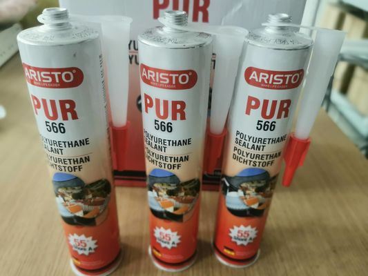 ISO/TS 16949: 2002 ซีลแลนท์โพลียูรีเทนชนิดแข็งตัวเร็ว ทนทานต่อการกัดกร่อน PU Sealant สำหรับการยึดติดโครงสร้างกระจกหน้ารถยนต์และตัวถังรถยนต์