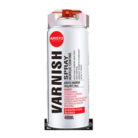 Varnish Gloss Acrylic Spray Paint Matt / Satin Finish Resin Based Protective Coating