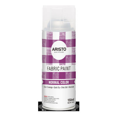 Aristo 150ml 400ml สีถาวร สีสเปรย์ผ้า