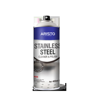 400ml Aristo Stainless Steel Cleaner สเปรย์ทำความสะอาดในครัวเรือน