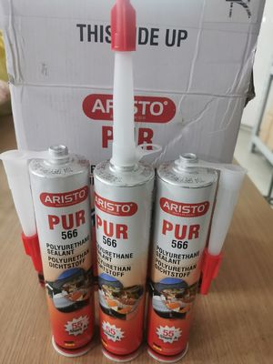 ISO/TS 16949: 2002 ซีลแลนท์โพลียูรีเทนชนิดแข็งตัวเร็ว ทนทานต่อการกัดกร่อน PU Sealant สำหรับการยึดติดโครงสร้างกระจกหน้ารถยนต์และตัวถังรถยนต์