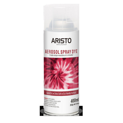 Aristo Tie ผ้าย้อมสเปรย์เคลือบเบาะสำหรับเสื้อยืด DIY ต่างๆได้อย่างง่ายดาย